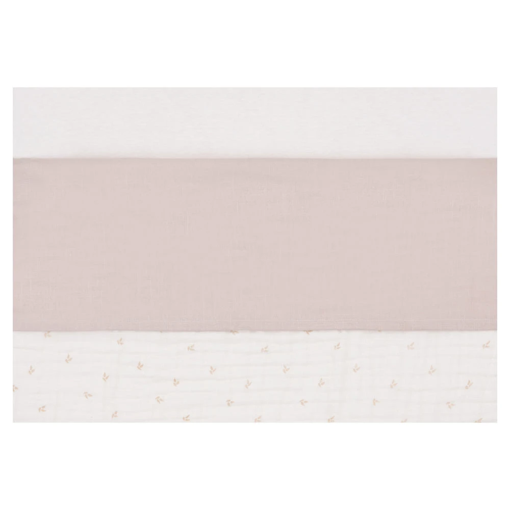 Jollein Ledikantlaken 120 X 150 Cm Slub Nougat 5 Jollein Ledikantlaken 120 X 150 Cm Slub Nougat - Afbeelding 3