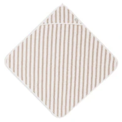 Jollein Badcape 75 X 75 Cm Stripe Terry Olive Green