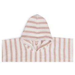 Jollein Badponcho Stripe Terry Wild Rose -Babyproducten Winkel image 35793