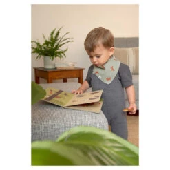 LÄSSIG Laessig Bandana 2 Stuks Little Forest Fox -Babyproducten Winkel image 35840