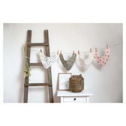 LÄSSIG Laessig Bandana 2 Stuks Little Forest Rabbit -Babyproducten Winkel image 35849