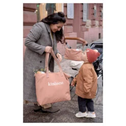 LÄSSIG Laessig Greenlabel Katoenen Statement Shopper Rose -Babyproducten Winkel image 35879