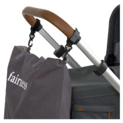 LÄSSIG Laessig Greenlabel Katoenen Statement Shopper Anthracite -Babyproducten Winkel image 35884