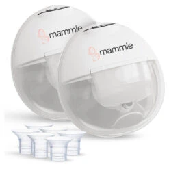 Mammie Dubbele Draadloze Elektrische Borstkolf Handsfree & Draagbaar - BPA-vrij