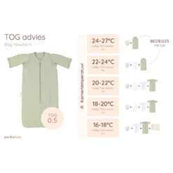 Puckababy The Bag Newborn 0-6 Months 70 Cm Cotton Olive -Babyproducten Winkel image 37181