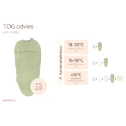 Puckababy The Original Piep Teddy Olive -Babyproducten Winkel image 37184