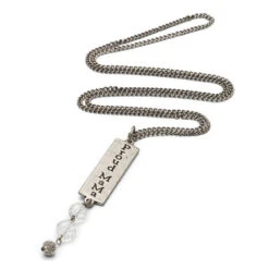 Proud MaMa Very Proud 2× Transparant Ketting