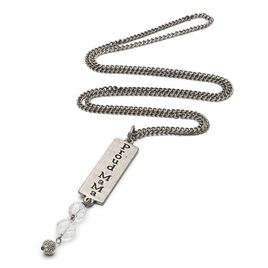 Proud MaMa Very Proud 2× Transparant Ketting 3 Proud MaMa Very Proud 2× Transparant Ketting