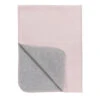 Meyco Wiegdeken Double Face Roze/Grijs 75x100 -Babyproducten Winkel image 9266