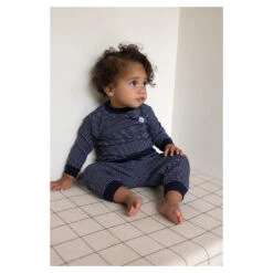 Feetje Pyjama Wafel Royal Blue -Babyproducten Winkel sfeer nos50 305556 3055561